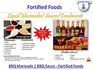 BBQ Marinade | BBQ Sauce - Fortified Foods