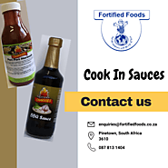 Cook in sauces - Fortified Foods