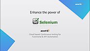 ACCELQ Enhance the power of Selenium
