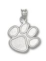 NCAA Clemson University Sterling Silver Paw Charm