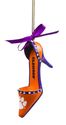 Clemson Tigers Official NCAA 3 inch x 1.5 inch Team Shoe Ornament
