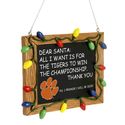 Clemson Tigers Official NCAA 3 inch x 4 inch Chalkboard Sign Christmas Ornament