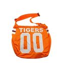Spirit Ready Womens Clemson Tigers Printed Tricot Hobo Handbag Orange Large