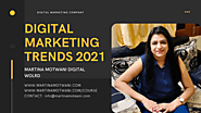 10 Key Digital Marketing Trends 2021 | Martina Motwani
