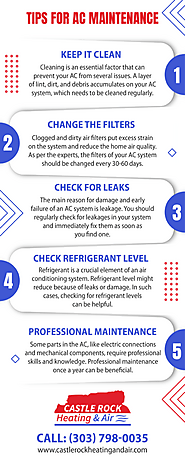 Tips for AC Maintenance [Infographic]