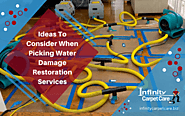 Ideas To Consider For Water Damage Restoration Services