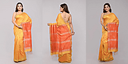 Handmade Gifts Online Store - Ethnic Fashion Wears, Crafted Stoles: 2 Distinctive Ways to Drape a Jamdani Saree That ...