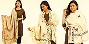 Make a Fashion Statement with Kantha Winter Shawls and Stoles | iSlumped