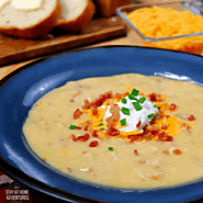 The Best Instant Pot Baked Potato Soup You Ever Had!