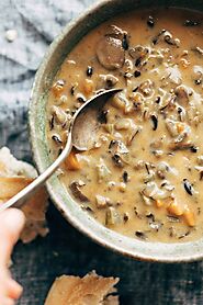 Instant Pot Wild Rice Soup Recipe - Pinch of Yum