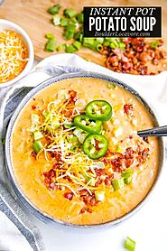 Tex Mex Instant Pot Potato Soup recipe | Boulder Locavore®