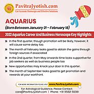 2022 Aquarius Career and Business Horoscope