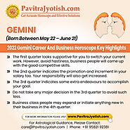 2022 Gemini Career and Business Horoscope