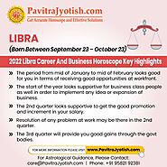 2022 Libra Career and Business Horoscope