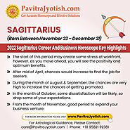 2022 Sagittarius Career and Business Horoscope