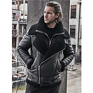 What are the advantages of wearing a leather Double Collar Aviator Jacket?