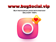 buy instagram like -100% real & Instant | Only $1 - Buy Social VIP