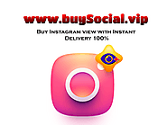 buy instagram view -100% real & Instant | Only $0.50 - Buy Social VIP