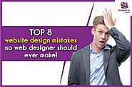 Website at https://www.purppledesigns.com/top-8-website-design-mistakes-no-web-designer-should-ever-make/