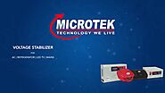 Microtek Voltage stabilizer | High Performance, Better Reliability & Save Electricity.