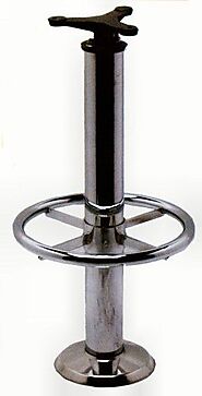 #CS01 Bolt Down Counterstool Base with Footring & Revolving Swivel