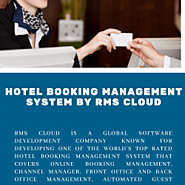 Hotel Booking Management System by RMS Cloud