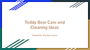 How to Clean Teddy Bear at Home | edocr