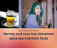 Harney and sons hot cinnamon spice tea nutrition facts