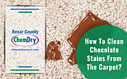 How To Clean Chocolate Stains From The Carpet | San Antonio, TX