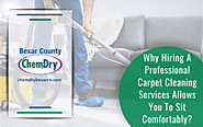 Why Hiring A Professional For Carpet Cleaning Service Allows You To Sit Comfortably?
