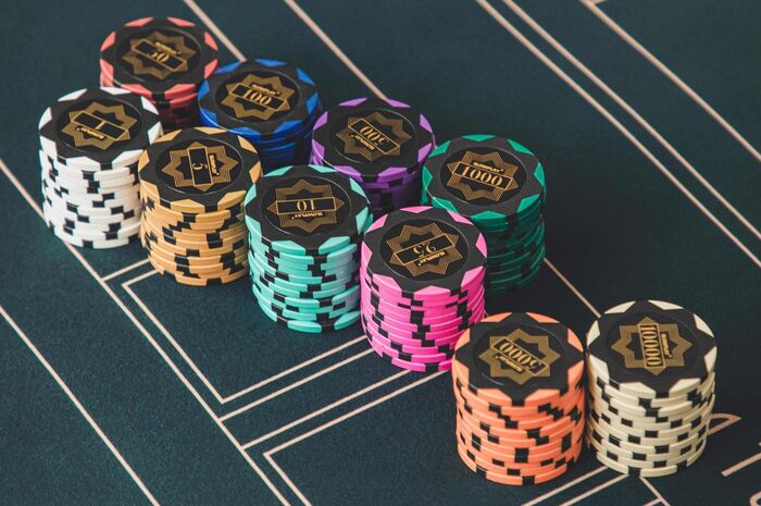 poker chips set target