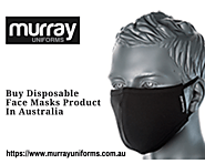 Buy Disposable Face Masks Product In Australia - www.murrayuniforms.com.au