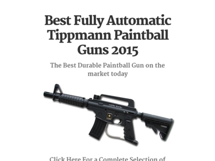 Best Fully Automatic Tippmann Paintball Guns 2017 A Listly List