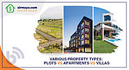 Various Property Types: Plots vs Apartments vs Villas