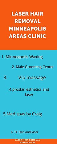 best top #6 laser hair removal Minneapolis areas clinic