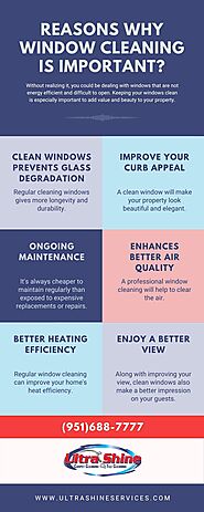 Why Window Cleaning Service Is More Crucial?