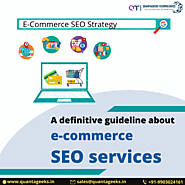 ECommerce SEO strategy | A definitive guideline about ecommerce SEO services