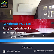 Buy quality kitchen acrylic sheet - Wholesale Pos Ltd