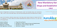 New Mandatory Karnataka Shops and Establishment Act, 1962