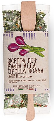 Ready Mix for Pasta alla Cipolla Rossa di Tropea by Casarecci di Calabria