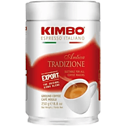 Caffe Aroma Espresso Ground Coffee Can by Kimbo - 8 oz