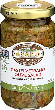 Castelvetrano Olive Salad in Extra Virgin Olive Oil, by 7 oz