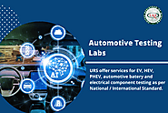 Automotive Testing Solutions for Auto component Industry