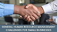 General Human Resource Management Challenges for Small Businesses