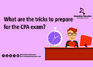 What are the tricks to prepare for the CPA exam? | Simandhar Education