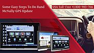 Rand Mcnally Update App Guide 1-8009837116 Rand McNally GPS Truck Update Help