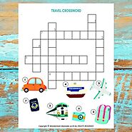 Website at https://wondermomwannabe.com/travel-crossword-puzzle-for-kids/