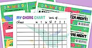 Printable Dinosaur Chore Chart With Reward Coupons