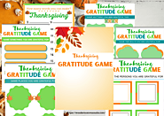 Thanksgiving Gratitude Game