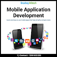Mobile App Development, iOS and Android Development Services - Broadway InfoTech